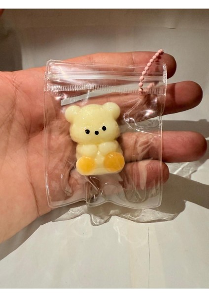 Elite Anahtarlık Çanta Süsü Squishy Yumuşak Hayvan Figürlü Sukuşi 1 Adet
