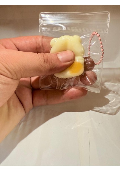 Elite Anahtarlık Çanta Süsü Squishy Yumuşak Hayvan Figürlü Sukuşi 1 Adet
