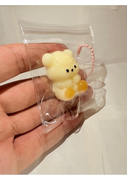 Elite Anahtarlık Çanta Süsü Squishy Yumuşak Hayvan Figürlü Sukuşi 1 Adet
