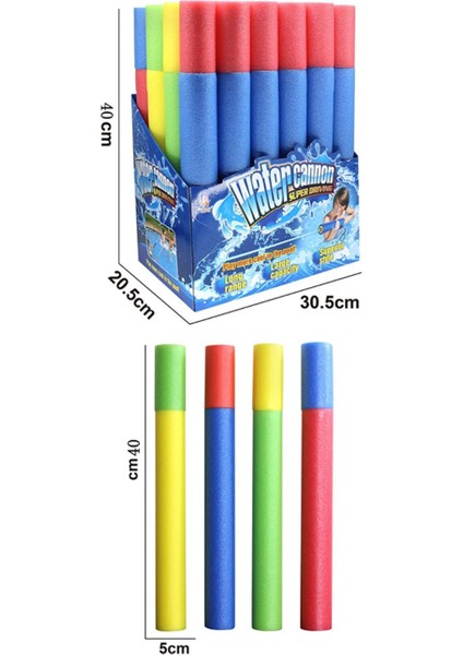 Elite Süngerli Pompalı Köpük Su Tabancası Su Pompası 40CM 1 Adet