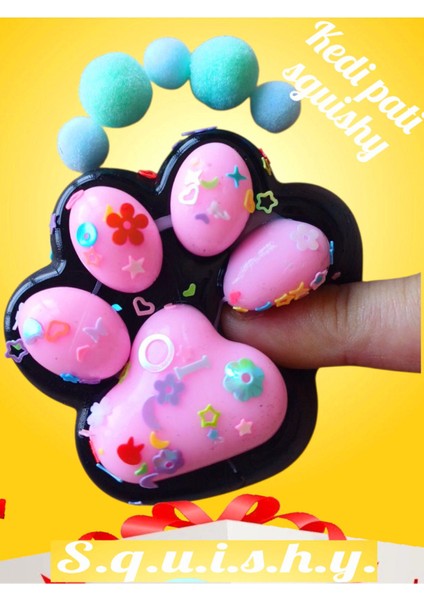 Elite Fufu Squishy Kedi Patisi Yıldız Boncuk Ikirenkli Sukuşi Oyuncak Pati Esnek Uzayan Skuşi Pink 1 Adet fiyatları