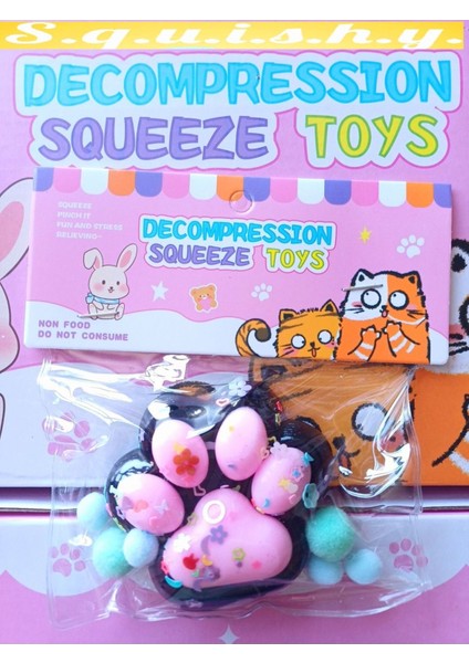 Elite Fufu Squishy Kedi Patisi Yıldız Boncuk Ikirenkli Sukuşi Oyuncak Pati Esnek Uzayan Skuşi Pink 1 Adet fırsatları