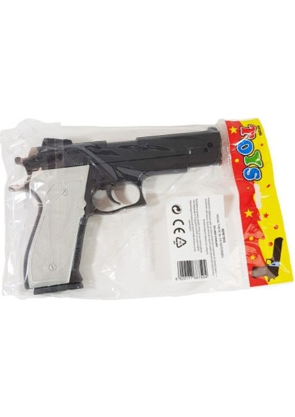 Elite Boncuk Atan Tabanca - Oyuncak Tabanca - Oyuncak Silah Yanında 300 Boncuk Hediye - 20 cm 1 Adet