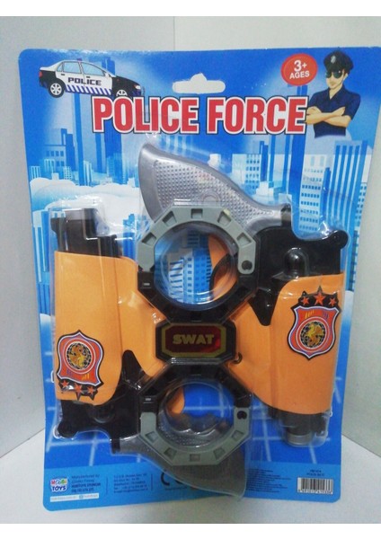 Elite Oyuncak 2 Li Polis Seti Kartela 1 Adet