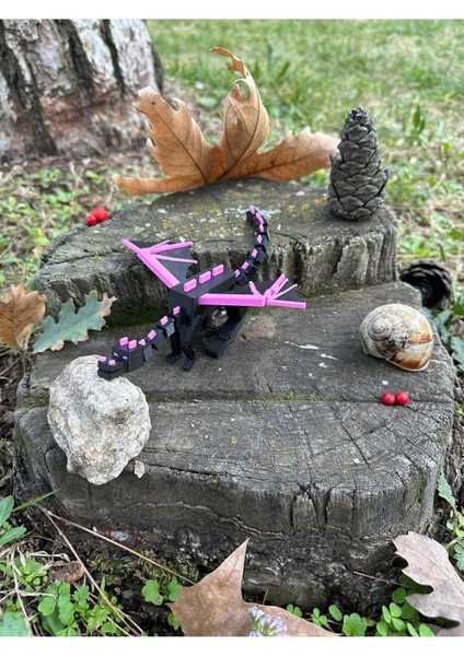 Elite Minecraft Ender Dragon Hareketli Aksiyon Figür Ejderha 20 cm 1 Adet