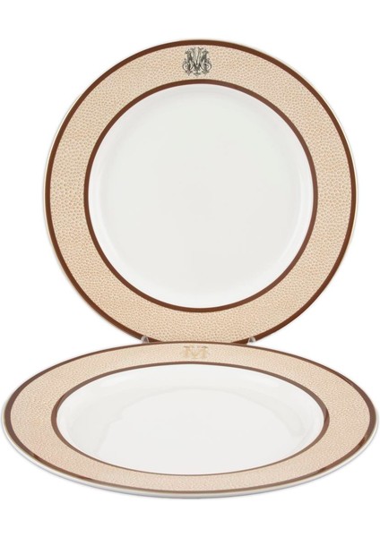 Micasa Desenli 2'li Servis Tabağı Seti 27 cm