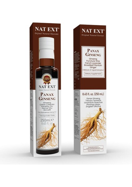 İmmu- Nat Nat Ext Panax Gınseng 250 ml