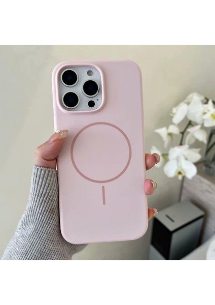 Apple Iphone Uyumlu Magsafe Lansman Kir Tutmaz Silinebilir Içi Kadife Telefon Kılıfı Kablosuz Şarj Özellikli 16 Pro Max / 16 Pro / 16 / 15 Pro Max / 15 Pro / 15 / 14 Pro Max / 14 Pro / 14 / 13 / 11