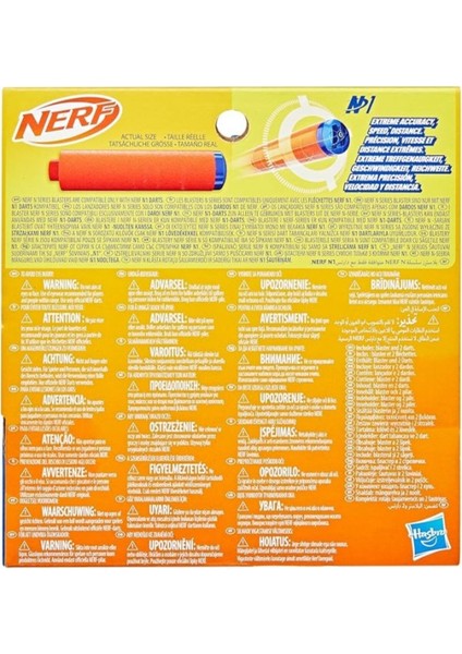 Elite Nerf N Serisi Flex Dart Tabancası - N1 Dart Ile Uyumlu 2 Adet 1 Adet
