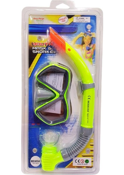 Elite Kampanya Estevia Daphne Snorkel Maske Set /113CSB Yeni!!! 1 Adet fırsatları