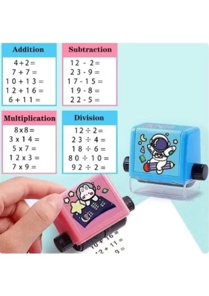 Pratik Matematik Işlem Rulosu Toplama - Çıkarma - Çarpma - Bölme