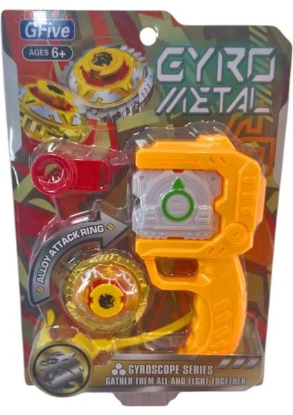 Elite Kzl Beyblade GF1204A Gyro Metal Kartela 6+ 1 Adet