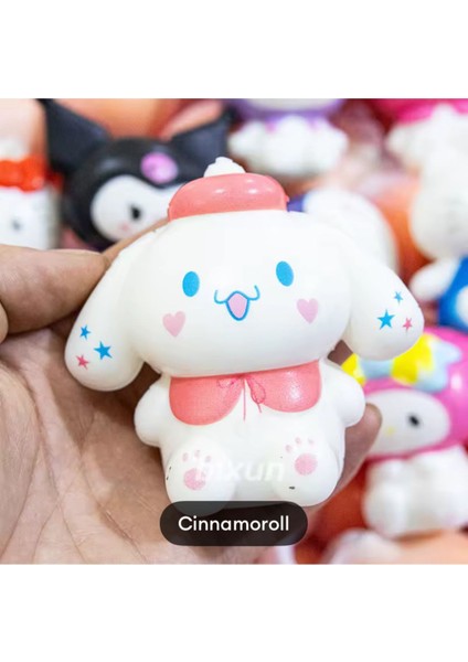 Elite Cinnamoroll Sevimli Kedi Pati Kuromili Oyuncak Figür Anime Yumuşak Squishy Stress Oyuncak Sukuşi 1 Adet