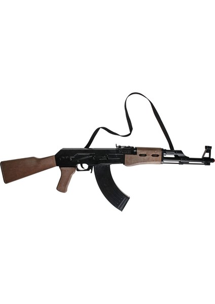 Elite Metal Ak-47 Kalaşnikof Kapsül Patlatan Saldırı Tüfeği Silah Seti 1 Adet