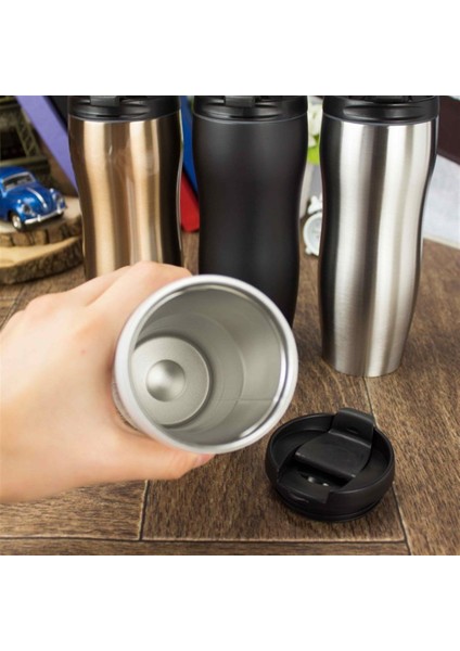 Kişiye Özel Şık 430 ml Çelik Termos