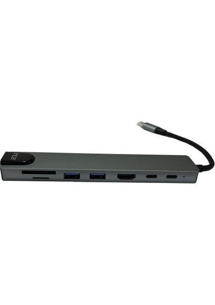 Itpc-7 8'li USB Tip-C Aliminyum Hub modelleri