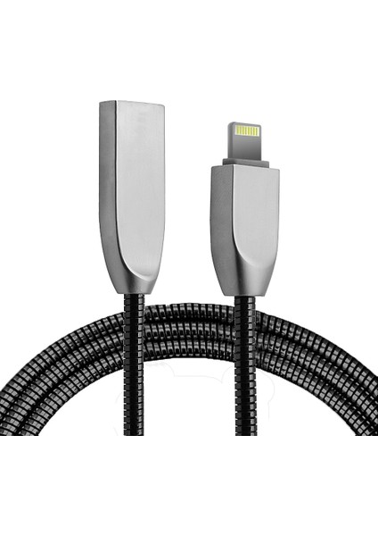Ally İPHONE5S6S788 Plus Zinc Alloy Dayanıklı 24 A Metal USB KABLO-(5775) - FKU8893-9051 fırsatları