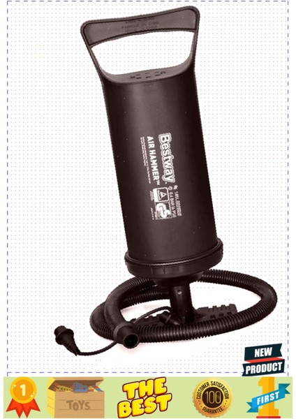 Elite Air Hammer El POMPASI 30CM 5 Litre Kız Erkek Çocuk Oyuncakları Eğitici Oyuncaklar 1 Adet