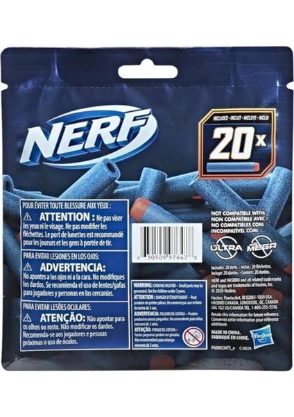 Elite Nerf Elite 2.0 Dart 20'li Yedek Paket 1 Adet fiyatları