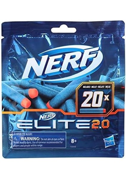 Elite Nerf Elite 2.0 Dart 20'li Yedek Paket 1 Adet fırsatları