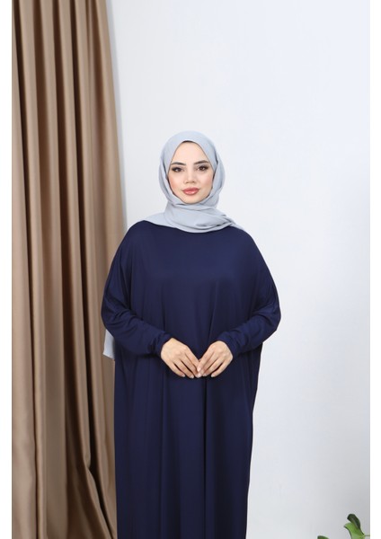 Penye Yarasa Kol Elbise modelleri