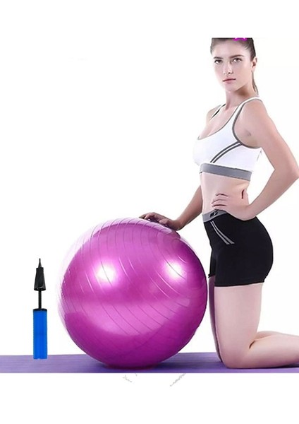 Elite Mavi El Pompası, Pilates ve Top Şekillendirme Için Hafif ve Pratik Pompa 1 Adet