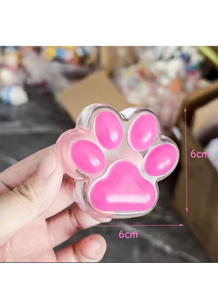 Elite Kedi Patisi Squishy Şeffaf Sukuşi Taba Skuşi Stress Oyuncağı 1 Adet fiyatları