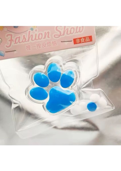 Elite Kedi Patisi Squishy Şeffaf Sukuşi Taba Skuşi Stress Oyuncağı 1 Adet modelleri