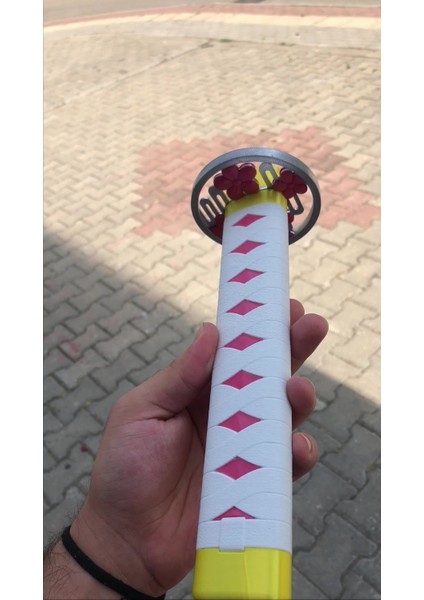 Elite Kanao's Katana Sword Kılıç 95 cm Katlanabilir Sağlam Plastik Açılıp Kapanabilen Katana Demon Slayer 1 Adet fiyatları