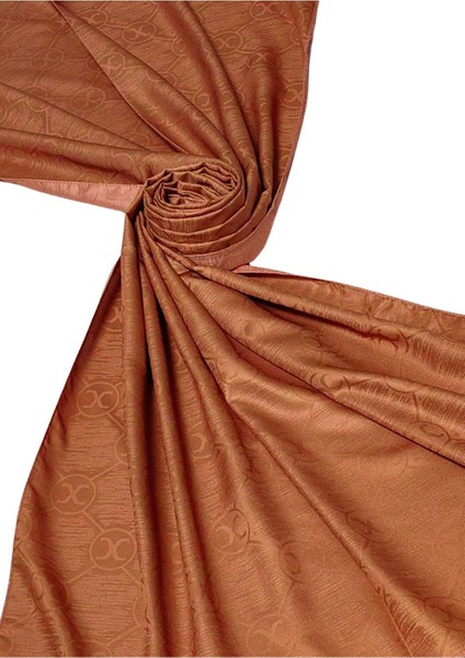 Leila Çift Taraflı Jakarlı Desenli Ipeksi Şal – 75X190 cm fiyatları