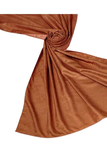 Leila Çift Taraflı Jakarlı Desenli Ipeksi Şal – 75X190 cm modelleri