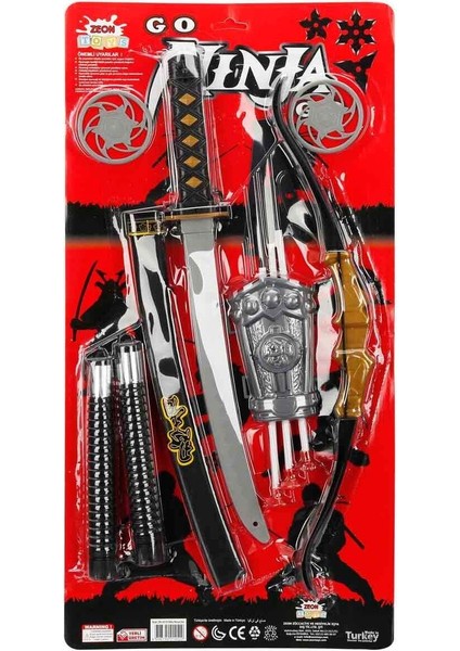 Elite Ninja Savaşçı Seti 10 Parça - Parça 1 Adet