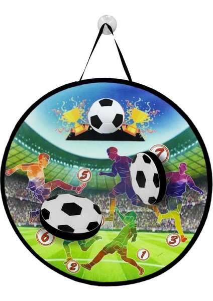 Fırlat Yapıştır Futbol Seti