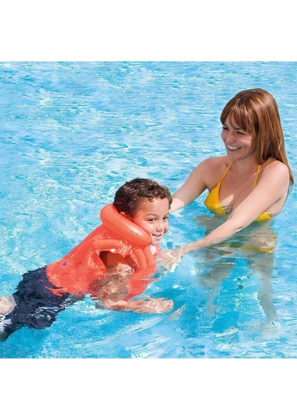 Elite Çocuk Unisex Boyun Destekli Şişme Yüzücü Yelek 50 x 47 cm 1 Adet