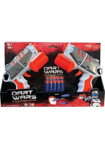 Elite Dart Wars Sünger Dart Silah 1 Adet