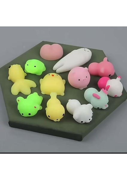 Elite 5 Adet Sukuşi- Hayvan Figürü-Squishy (Istediğiniz Figürleri Seçebilirsiniz) 1 Adet