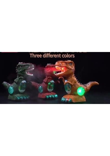 Elite Dinazor T-Rex Ağzından Duman Çıkaran Işıklı Sesli Hareketli Oyuncak Kahve 1 Adet fiyatları
