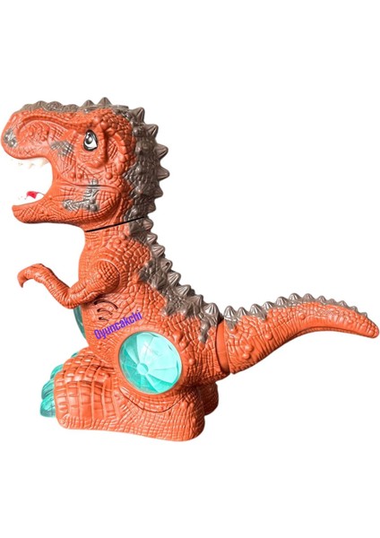 Elite Dinazor T-Rex Ağzından Duman Çıkaran Işıklı Sesli Hareketli Oyuncak Kahve 1 Adet indirimleri