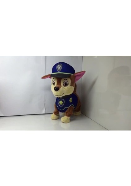 Elite Paw Patrol Köpek Yürüyen, Havlayan Müzikli Tasmalı Kumandalı Peluş Oyuncak 1 Adet