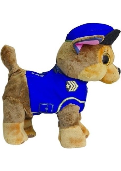 Elite Paw Patrol Köpek Yürüyen, Havlayan Müzikli Tasmalı Kumandalı Peluş Oyuncak 1 Adet