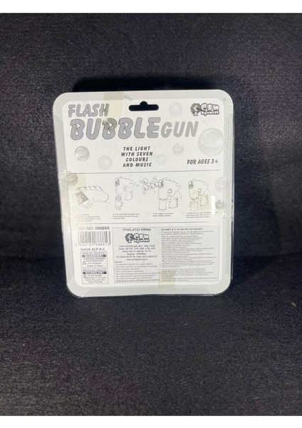 Elite Bubble Gun Pilli Sesli Işıklı Müzikli Köpük Atan Tabanca 1 Adet modelleri