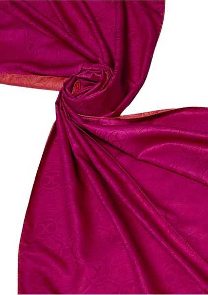 Leila Çift Taraflı Jakarlı Desenli Ipeksi Şal – 75X190 cm modelleri