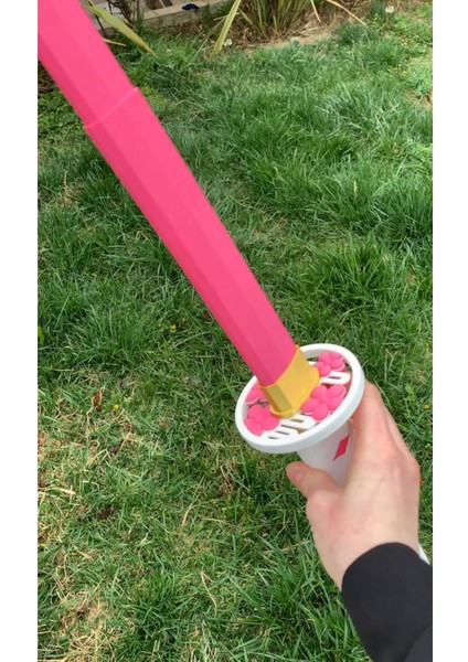 Elite Katlanabilir Oyuncak Katana - Kirsch Stil Çiçekli Tasarım Kız Çocuklar Için Karne Hediyesi (115 Cm) 1 Adet