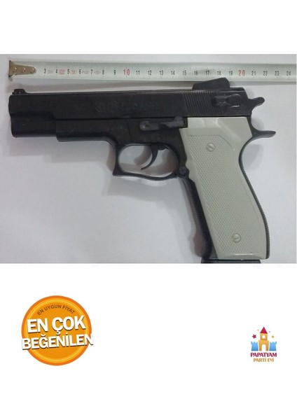 Elite Oyuncak Silah Baretta ile 1000 Boncuklu Tabanca Seti - Eğlenceli Çocuk Oyuncağı - 4 Adet Tabanca - K 1 Adet