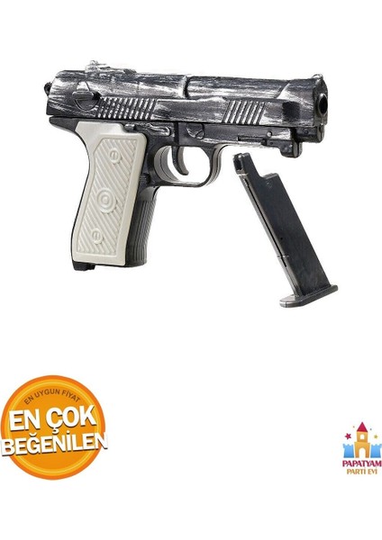 Elite Oyuncak Silah Baretta ile 1000 Boncuklu Tabanca Seti - Eğlenceli Çocuk Oyuncağı - 4 Adet Tabanca - K 1 Adet