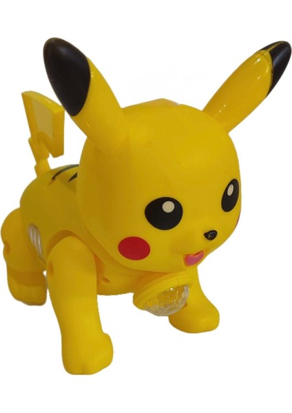 Elite Pekomen Pikachu Işıklı Sesli Hareketli Oyuncak Pikaçu 1 Adet