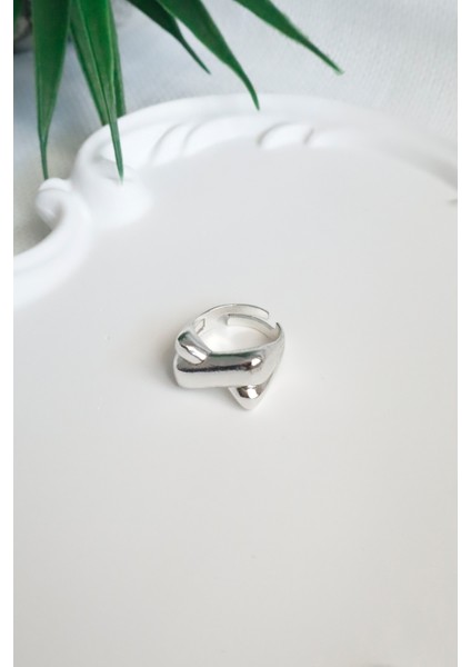 Kadın Yüzük Çapraz Model Ayarlanabilir Yüzük