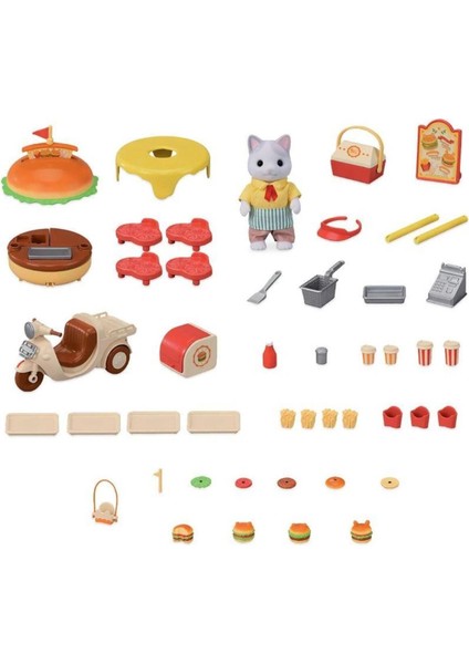 Elite Hamburger Standı 1 Adet