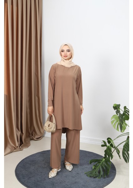 Uzun Tunikli Sandy Takım