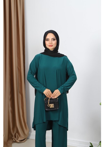 Uzun Tunikli Sandy Takım modelleri